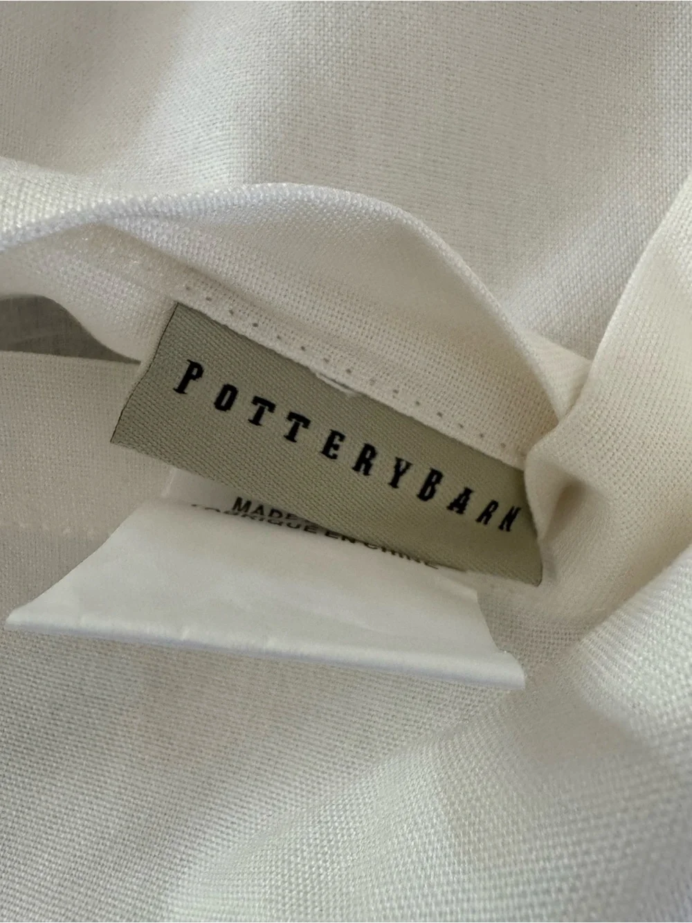 Pottery Barn Navy/Ivory Chevron Pillow Covers